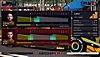 لقطة شاشة لواجهة المستخدم في لعبة F1 Manager 2022 تظهر فيها مقارنة بين متسابقين اثنين