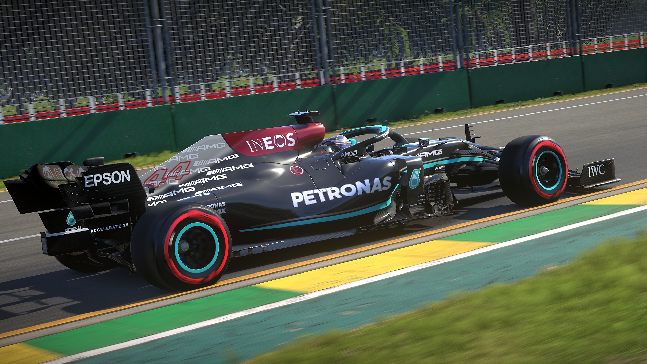 Captura de pantalla del juego F1 2021