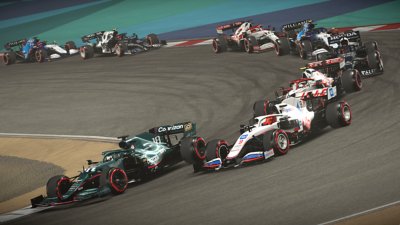 F1 2021, snimka zaslona igre