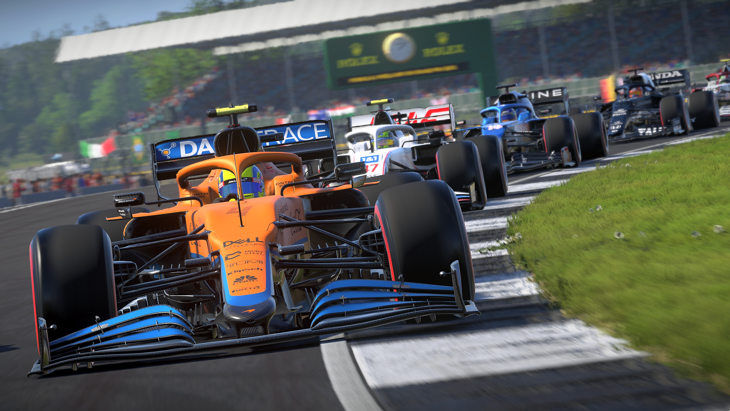 Istantanea della schermata di gioco F1 2021