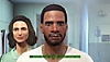 Fallout 4 – skærmbillede af figurskabelsessystemet.