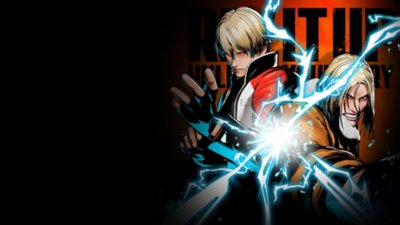 Fatal Fury: City of Wolves key art showing Terry Bogard and Rock Howard in action poses.
