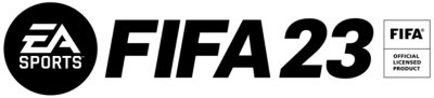 شعار لعبة FIFA 23 المقدّمة من EA SPORTS