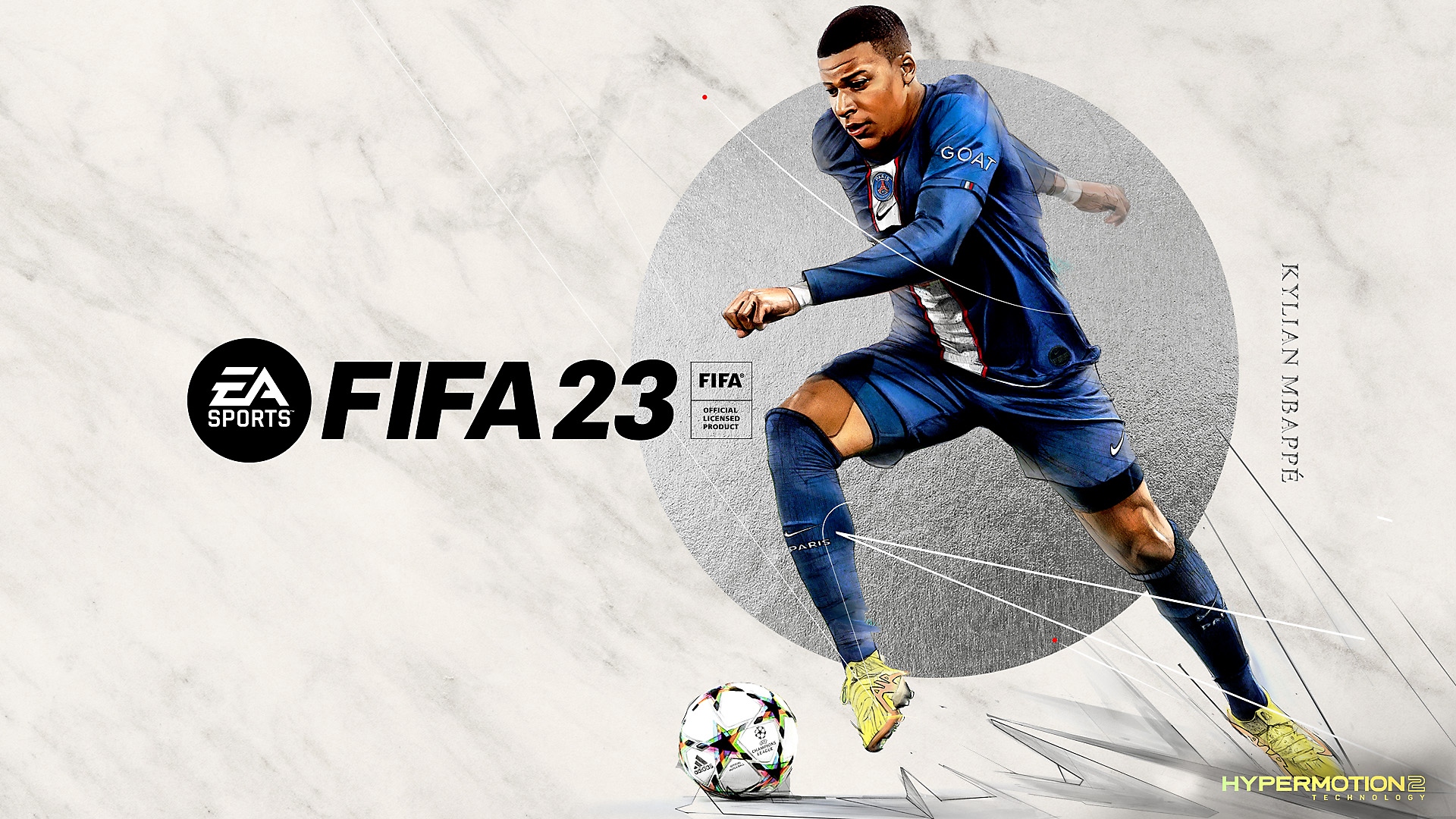 Illustratie van EA Sports FIFA 23