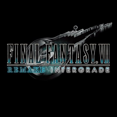『FINAL FANTASY VII REMAKE INTERGRADE』のゲームロゴ