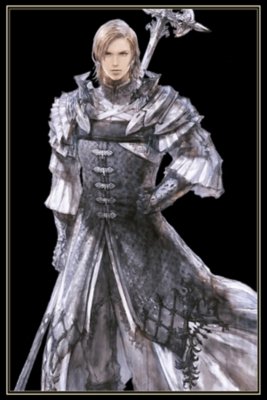Imagen de Final Fantasy XVI que muestra a Dion Lesage