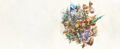 Arte guía de la edición remasterizada de Final Fantasy Crystal Chronicles.