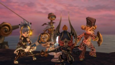 Captura de pantalla de juego Final Fantasy Crystal Chronicles remastered edition