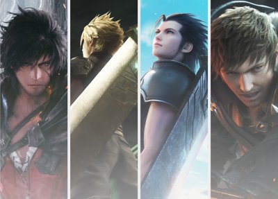 Arte promocional de la franquicia Final Fantasy