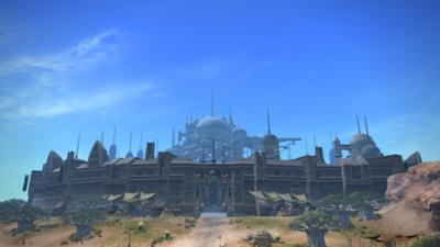 Final Fantasy XIV Online-locatiescreenshot van Ul'dah - Thanalan