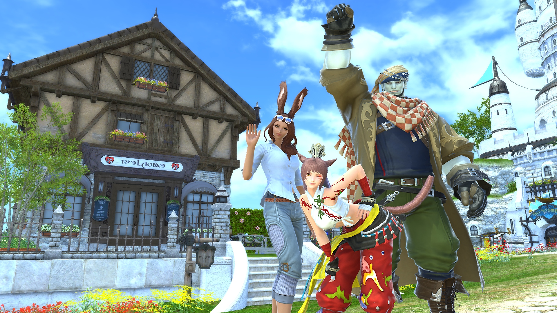 Captura de pantalla de Final Fantasy XIV Online
