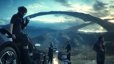 Key art from Final Fantasy XV