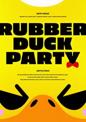 Foamstars – Plakát mise Rubber Duck Party