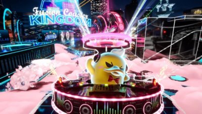 Foamstars screenshot showing a duck DJ