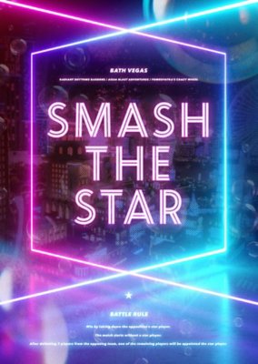 Foamstars – Plakát mise Smash the Star