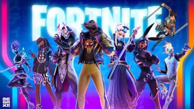 Arte principal del último Pase de batalla de Fortnite