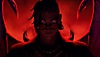 لقطة شاشة للفصل 4 من الموسم 4 من لعبة Fortnite تعرض شخصية تشبه مصاص الدماء ترتدي نظارات