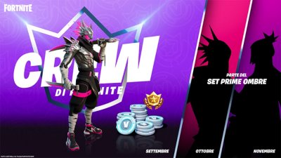 La Crew di Fortnite - immagine abbonamento - settembre 2021