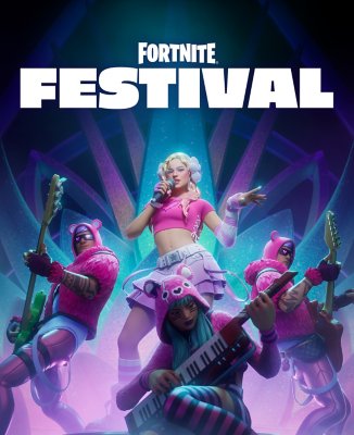 Fortnite screenshot showing Season 3 content featuring Billie Eilish 