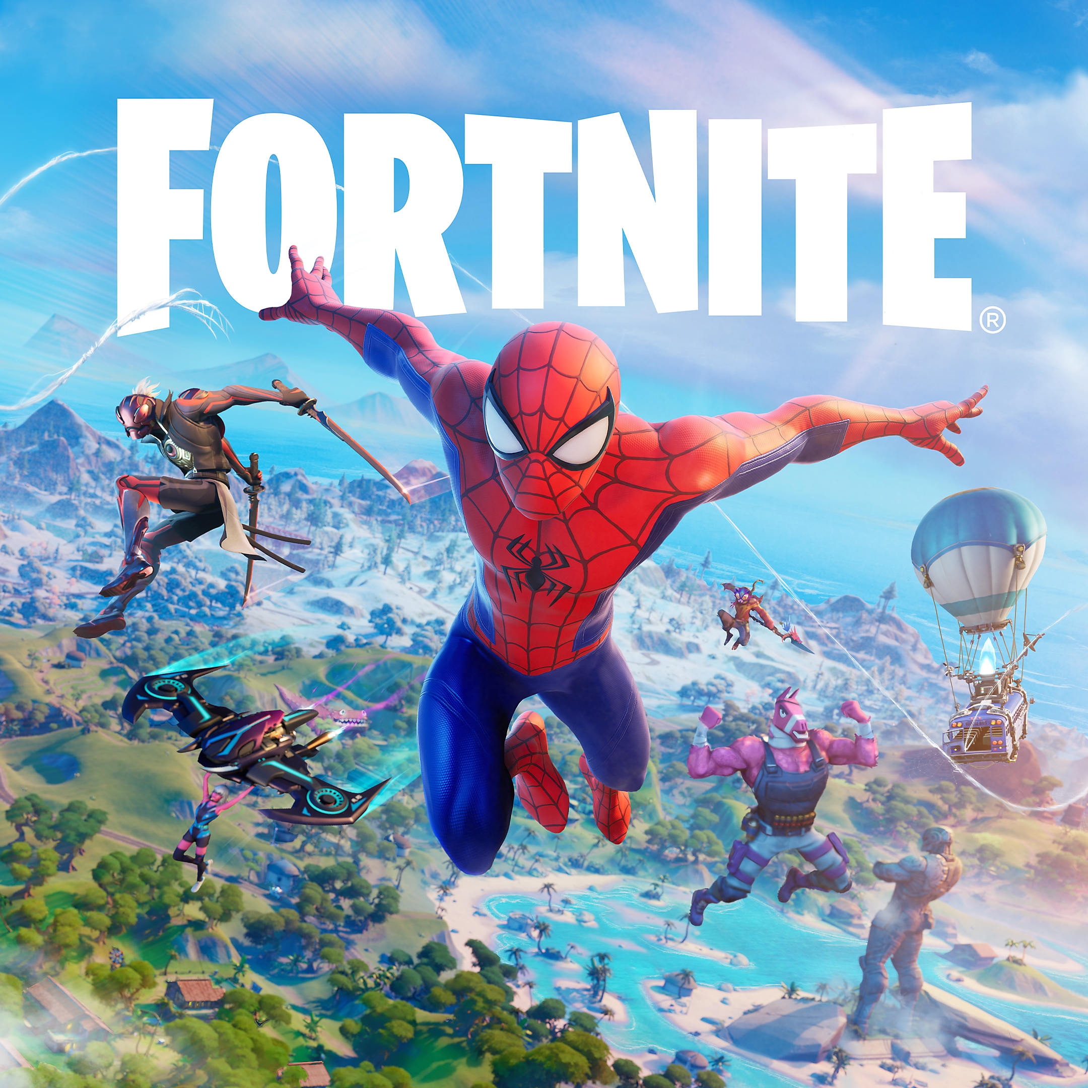 Fortnite – ikon med Spider-Man