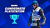 Campeonato Playstation do Fortnite de Janeiro - texto alternativo de banner