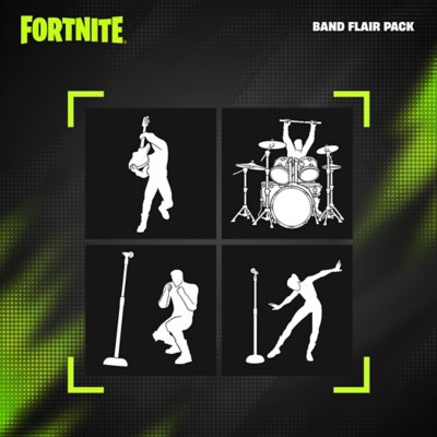 صورة فنيّة أساسيّة لحزمة Fortnite - Band Flair