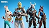 Fortnite Chapter 4 Season OG screenshot showing a selection of skins available in the latest Battle Pass