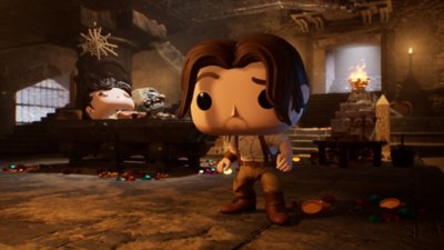 Funko Fusion – Capture d’écran montrant le personnage Rick O'Connell dans le monde du film La Momie