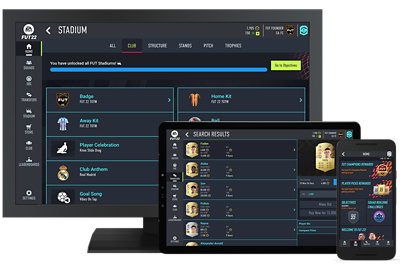 FIFA Ultimate Team - imagen de aplicación complementaria