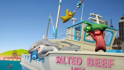 Gang Beasts – hovedillustrasjon