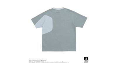 Gcores Industries | PlayStation Color-Blocked Short Sleeve Tshirt GRAY Gallery Image 2