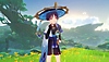 Genshin Impact 3.3 screenshot showing a character posing