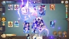 Captura de tela de Genshin Impact 3.5 mostrando um jogo de cartas