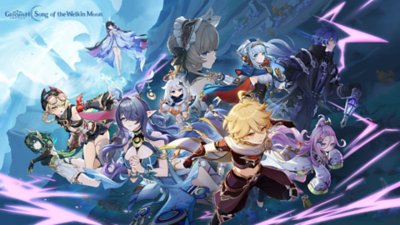 Genshin Impact 6.0 Hero Art showing multiple characters