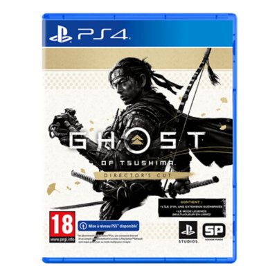 ghost of tsushima director's cut ps4 packshot