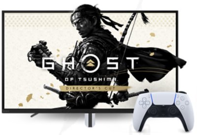 Ghost of Tsushima with InZone Monitor and Dualsense