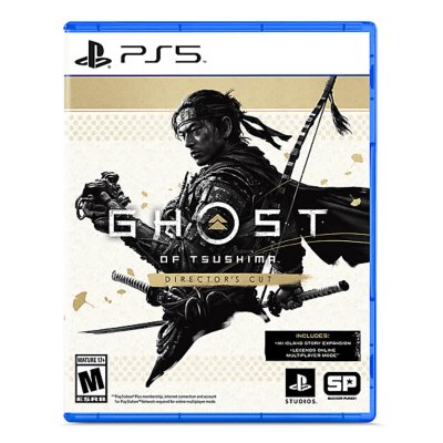 ghost of tsushima director's cut ps5 packshot