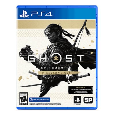 ghost of tsushima director's cut ps4 packshot