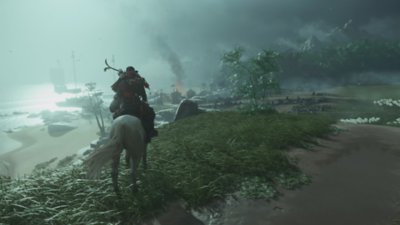 ghost of tsushima 背景画像