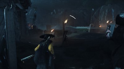 Captura de Ghost of Yōtei que muestra