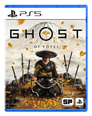 Packaging image of Ghost of Yōtei Standard Edition on Blu-Ray.