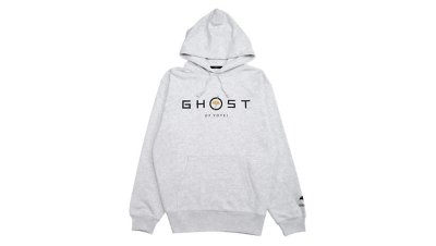 Ghost of Yotei プリントパーカー (Ghost of Yotei タイトルロゴ) グレー Gallery Image 1