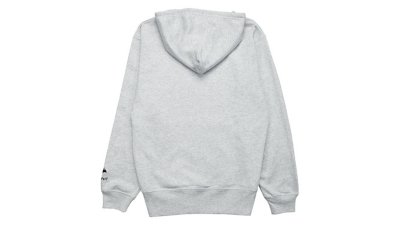 Ghost of Yotei プリントパーカー (Ghost of Yotei タイトルロゴ) グレー Gallery Image 4