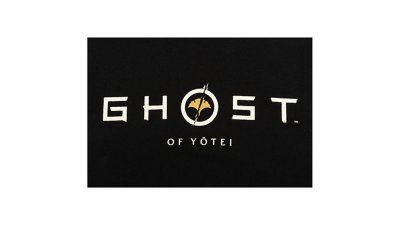 Ghost of Yotei プリントTシャツ (Ghost of Yotei タイトルロゴ) ブラック Gallery Image 2