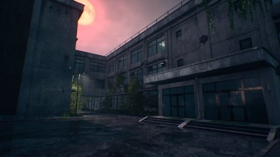 《Ghostwire: Tokyo》截屏，展示了新的中学区域