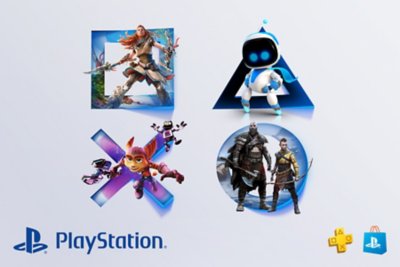Tarjeta de regalo PlayStation con carcasa de símbolos