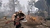PlayStation-guiden til God of War – skjermbilde av blokkering