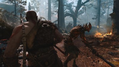 دليل PlayStation للعبة God of War - لقطة شاشة التفادي