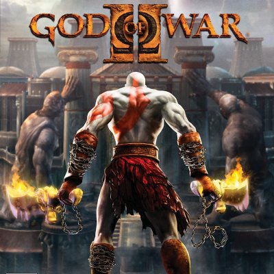 God of War II - Arte da Loja