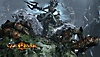 Capture d'écran du gameplay de God of War III Remastered.
